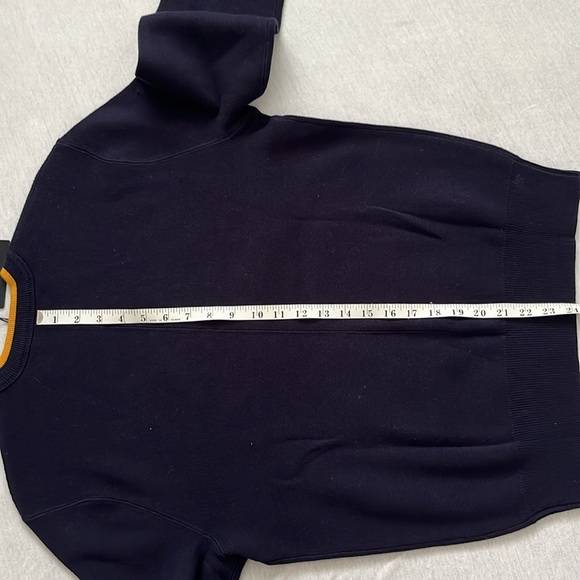 NWT Rag & Bone Navy Varsity Graphic Crew, Retro, Crew Neck, size S - Picture 12 of 12